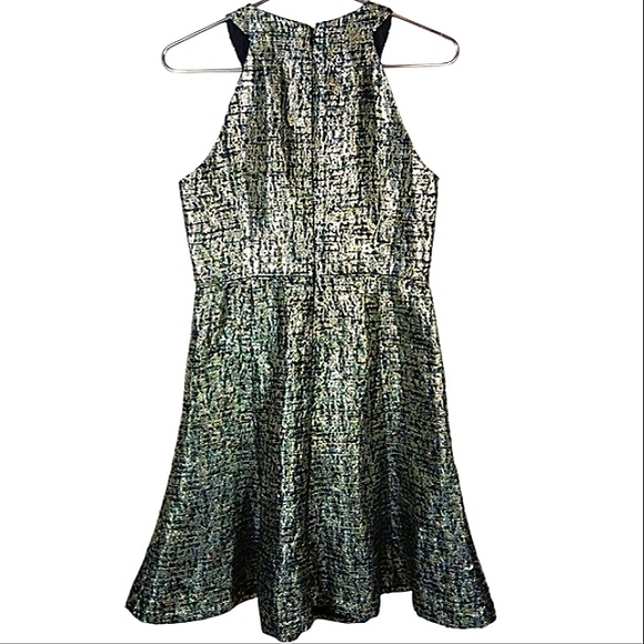 Maggy London Metallic Midi Dress - Picture 5 of 8